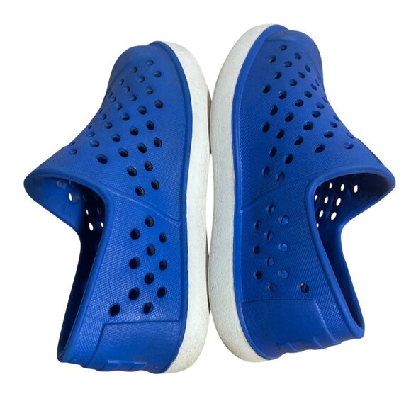 Toms Romper Shoes Perforated Blue Slip On Casual Unisex Size 5 - Picture 8 of 9